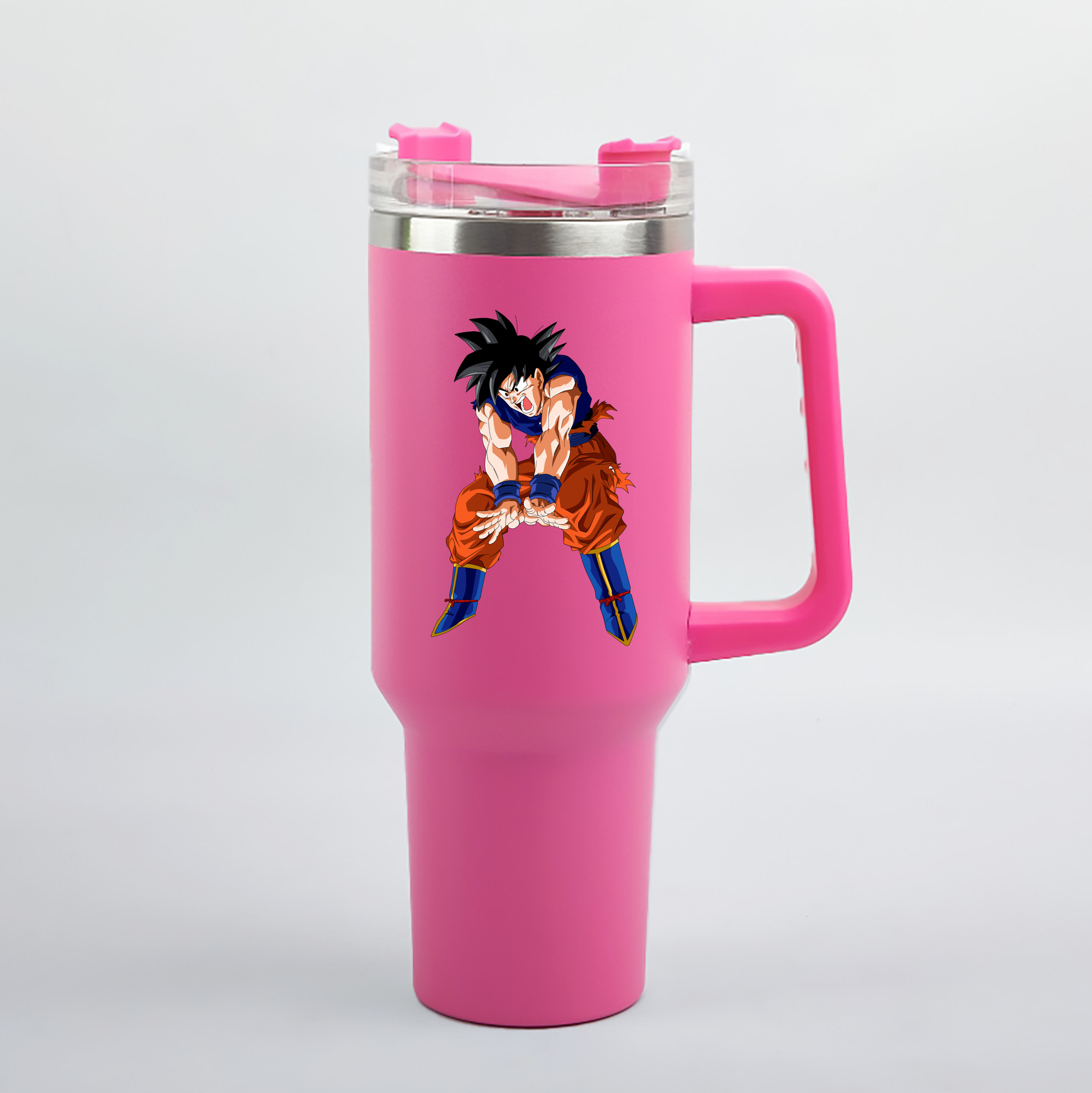 （画像用） ドラゴンボール 孫悟空（そん ごくう）Son Goku カカロット DRAGON BALL Kakarotto 1200mL車用タンブラー（カラープリント）